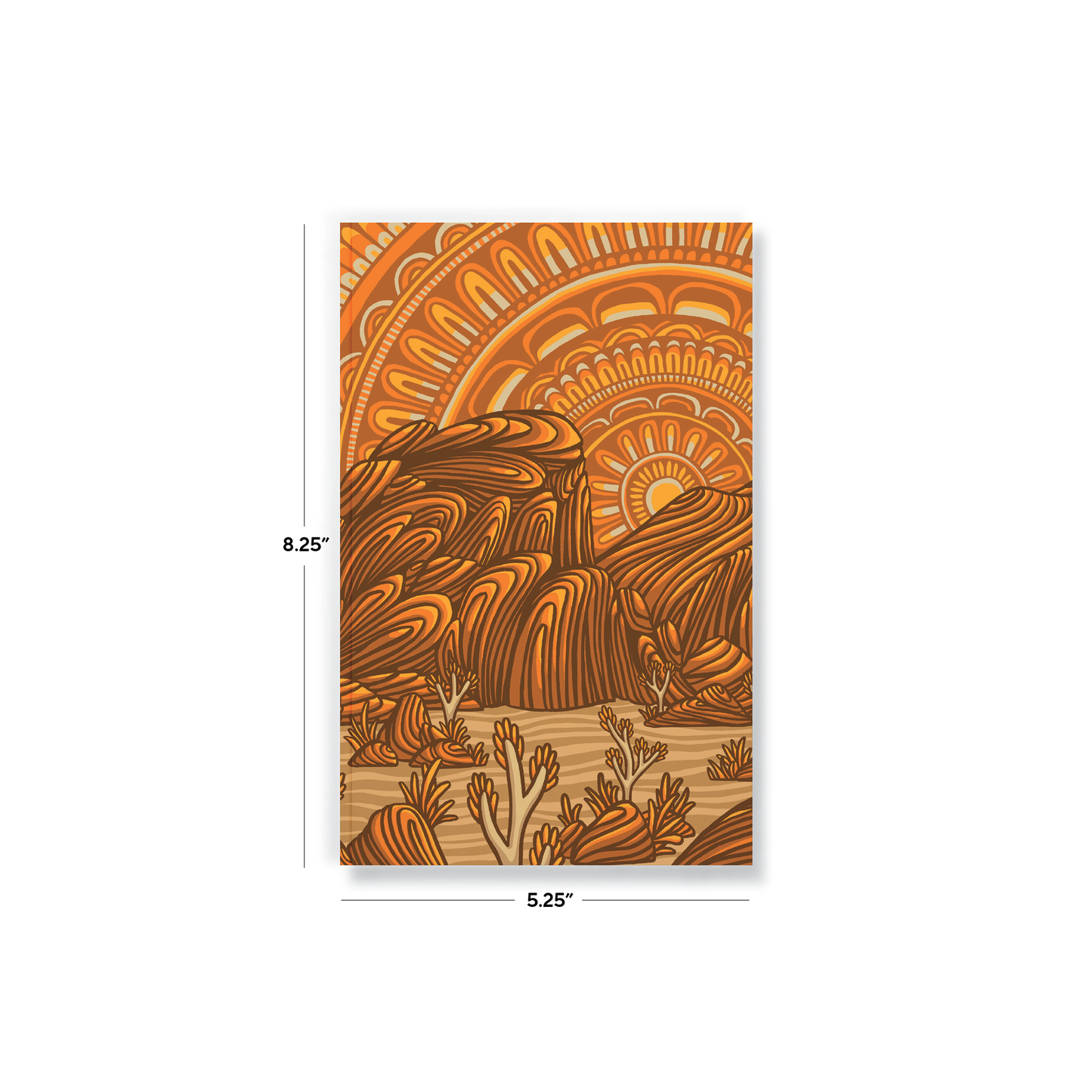 Sunset Sierra Soft Touch Classic Layflat Notebook | LFC2190L