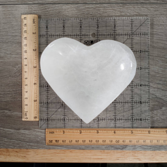 Heart Selenite Bowl