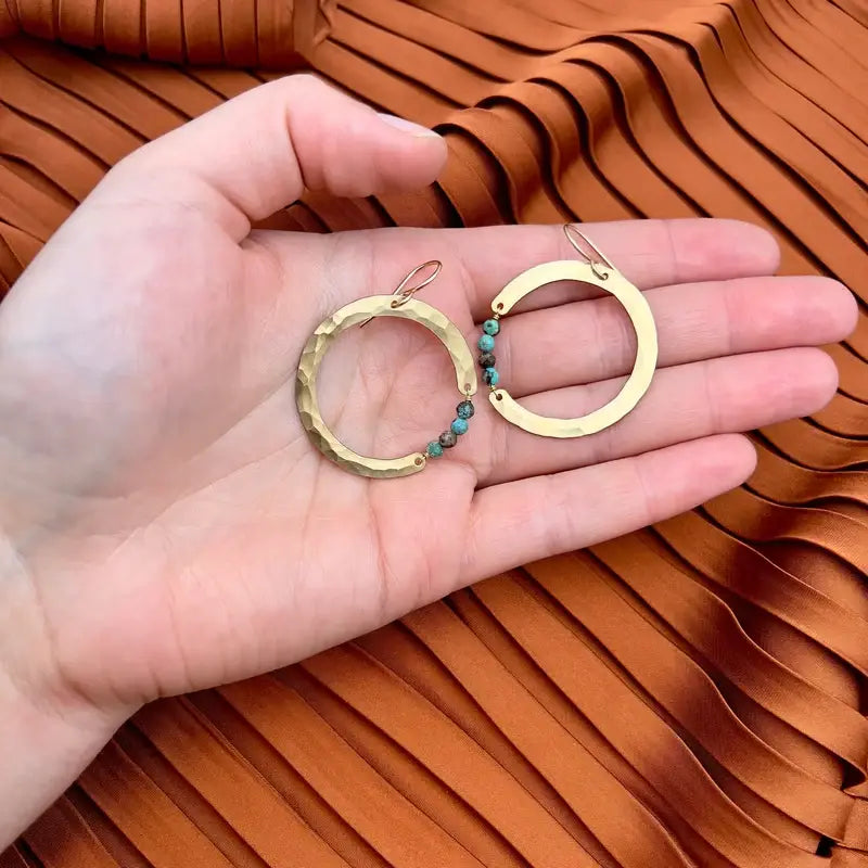 Handmade Halo Earrings