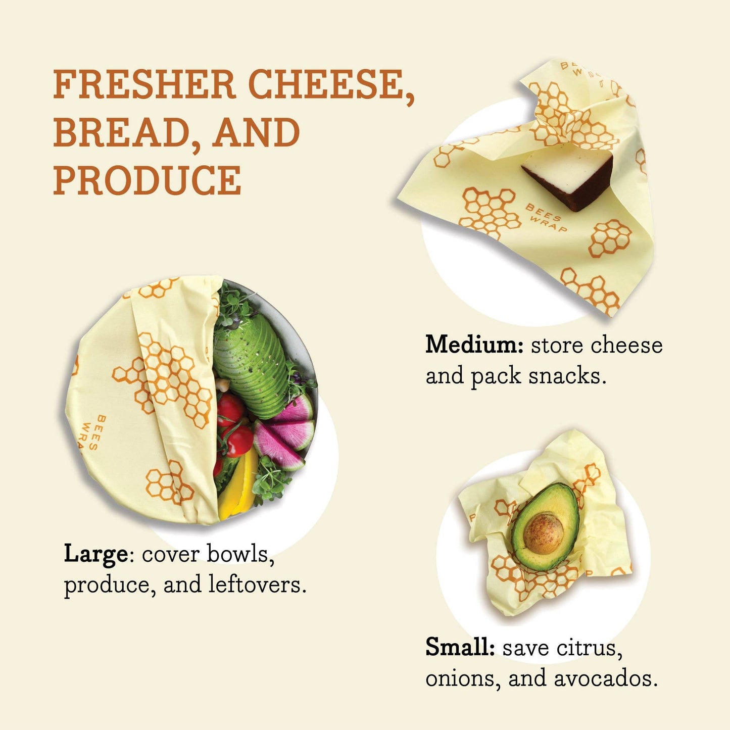 Bee's Wrap Assorted 3 Pack - Oceans