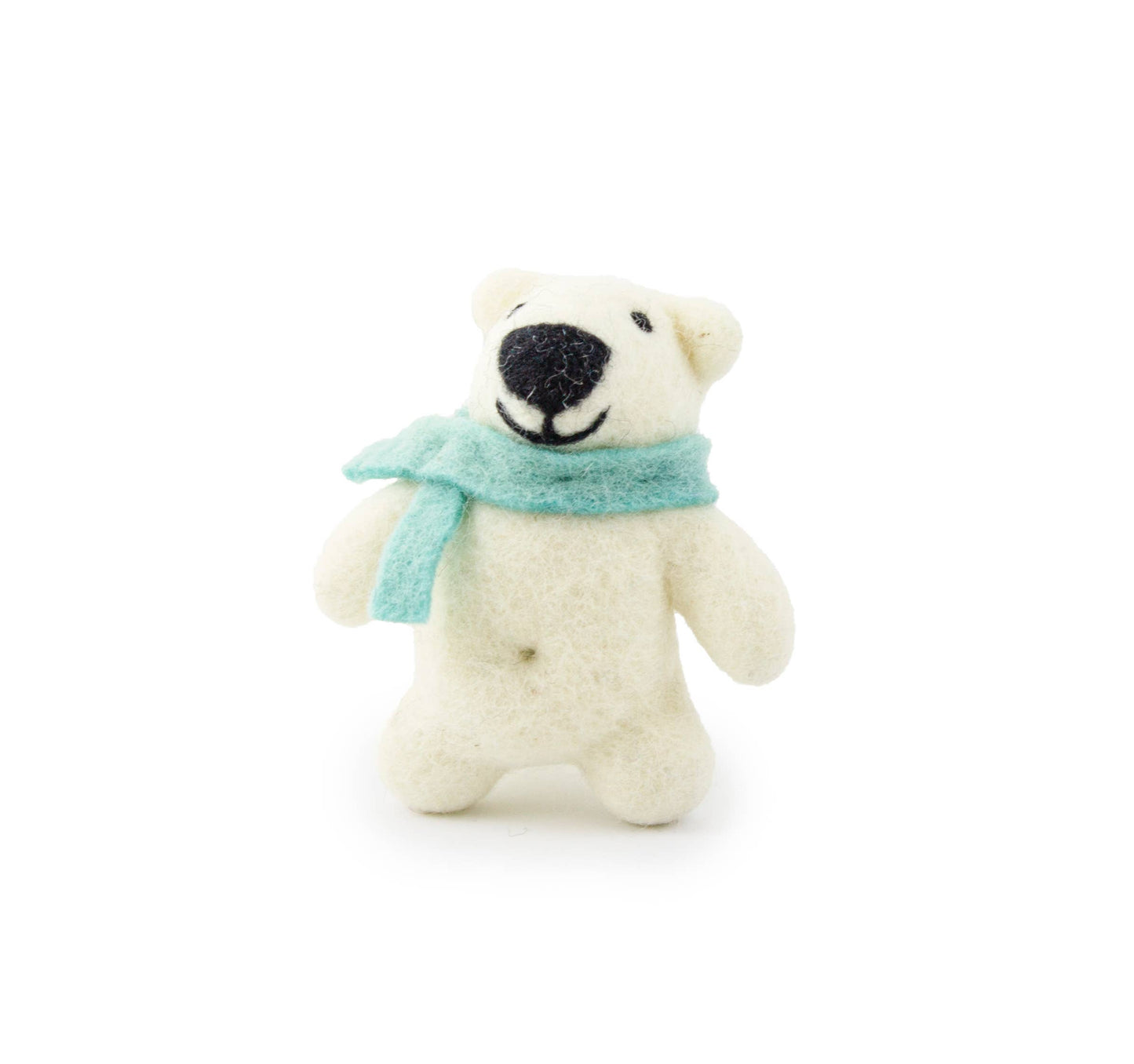 Happy Bears Holiday Eco Wool Ornament
