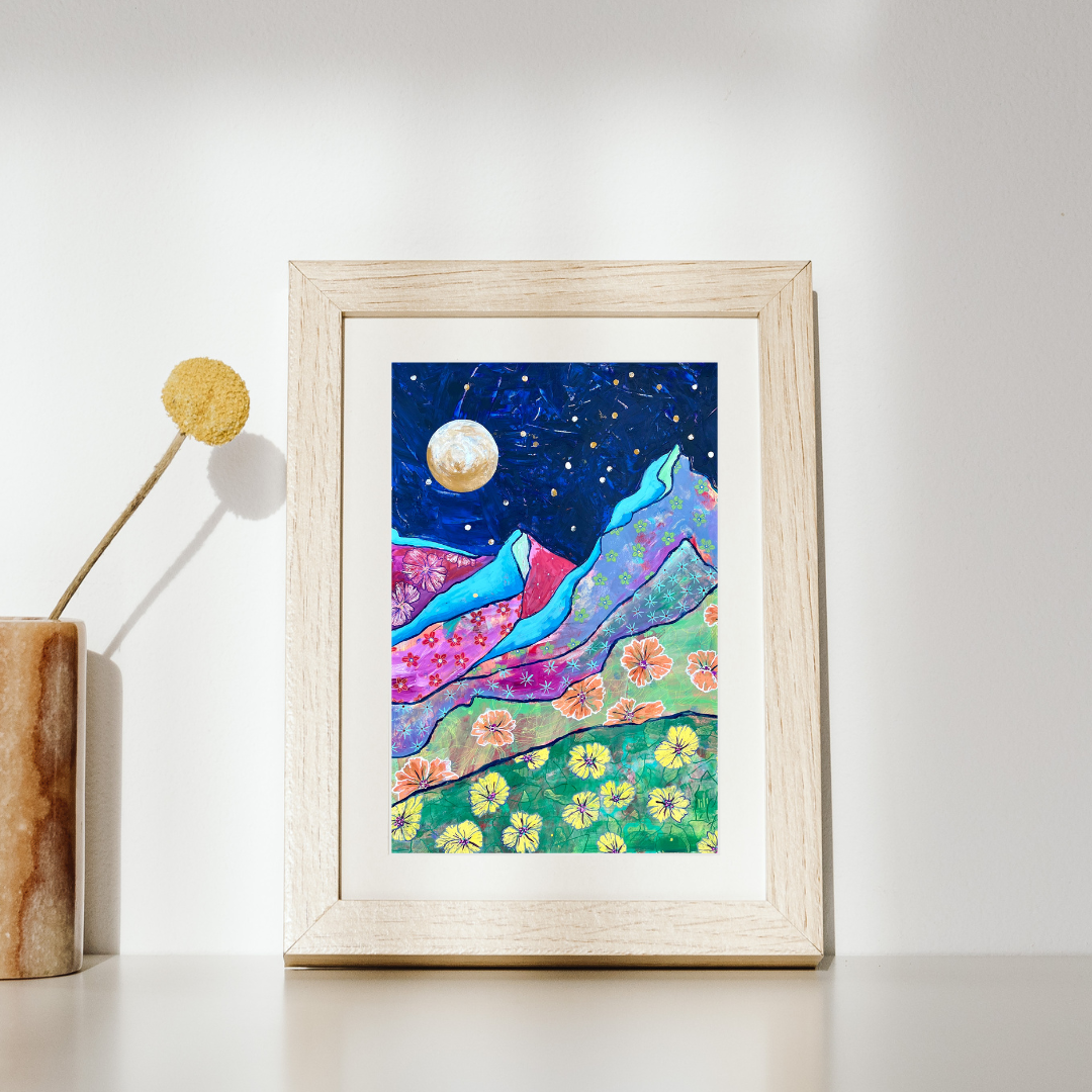 Mountain Garden Print