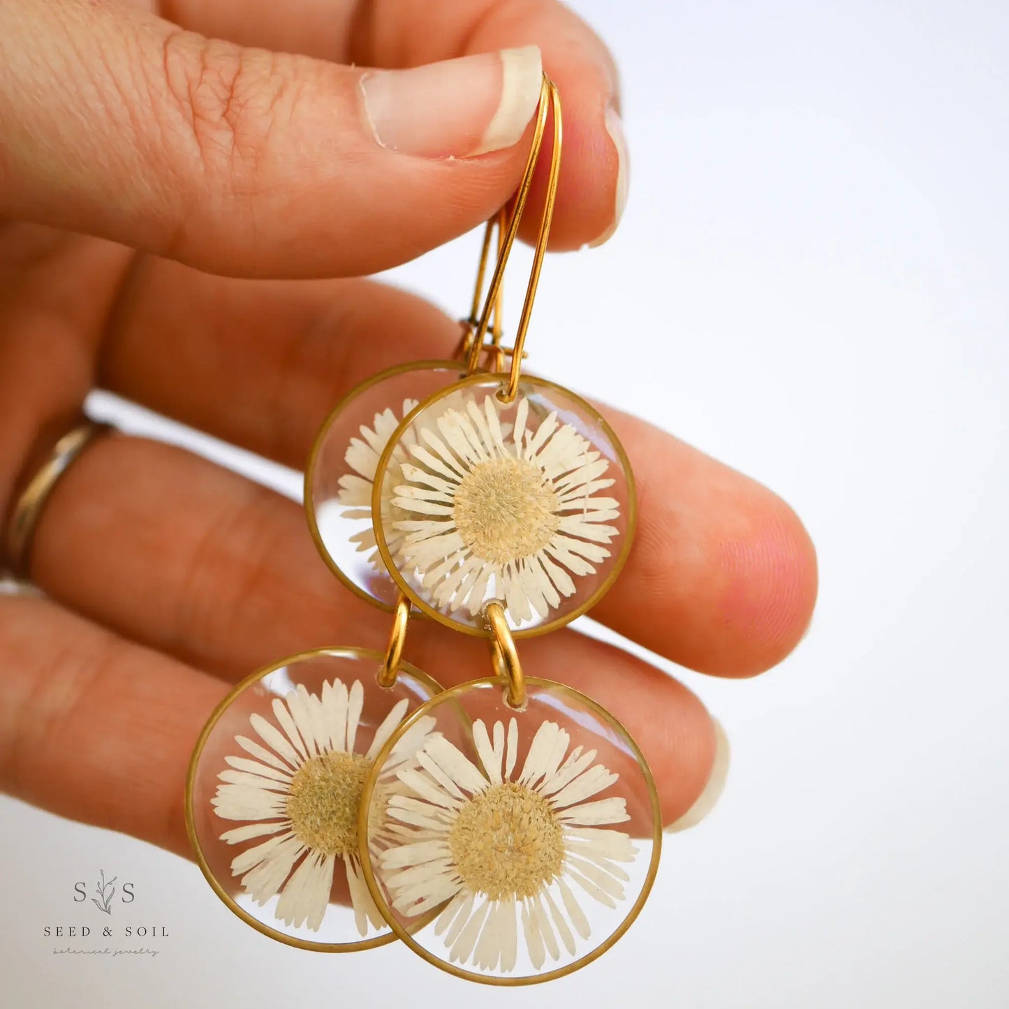 Boho Babe Wild Daisy Earrings