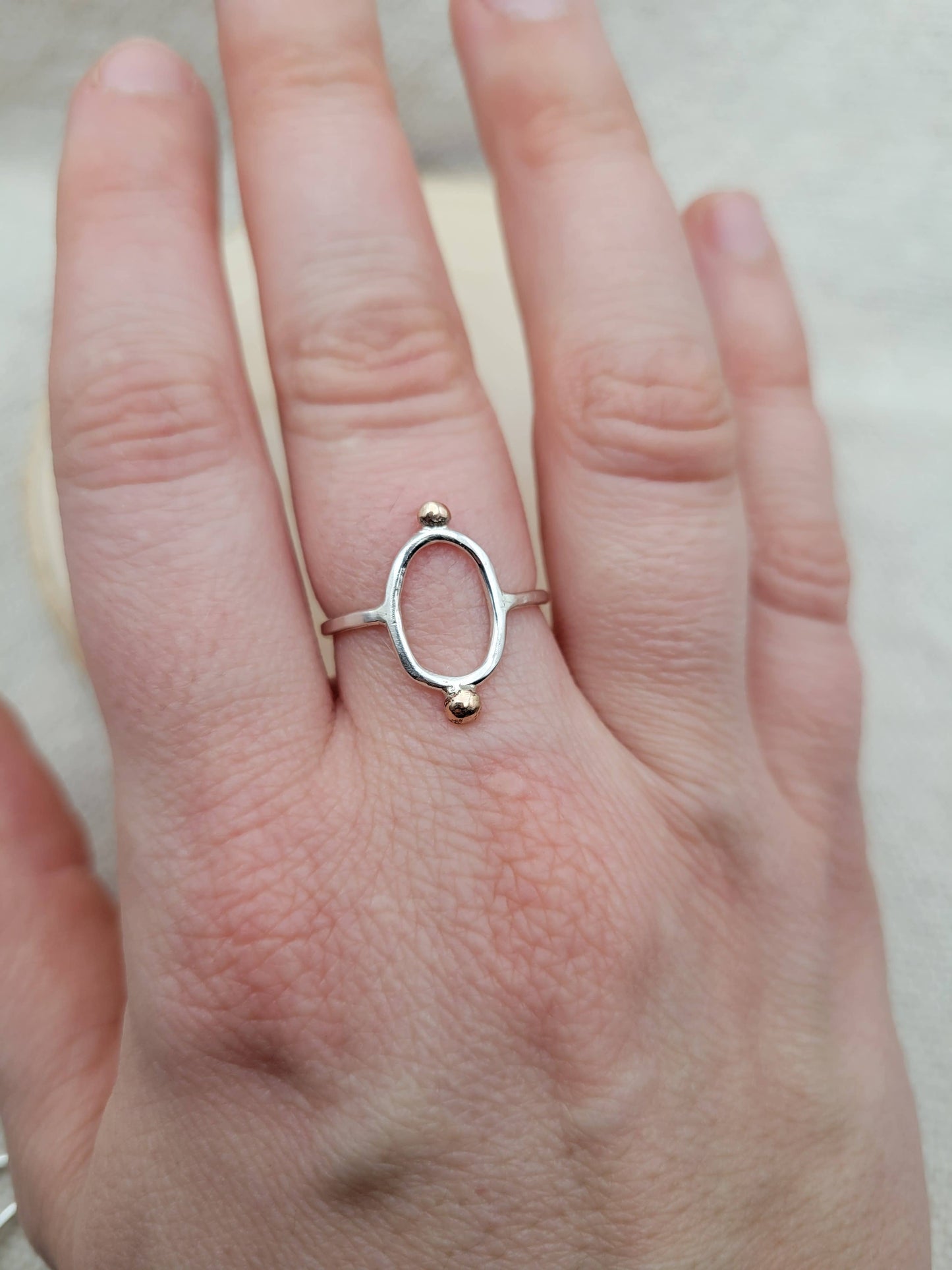Oval Constellation Ring