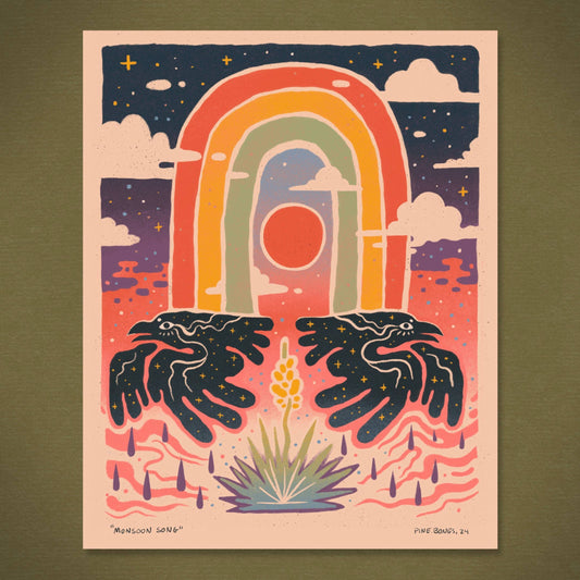 Monsoon Song - 8x10 Nature Wilderness Art Print