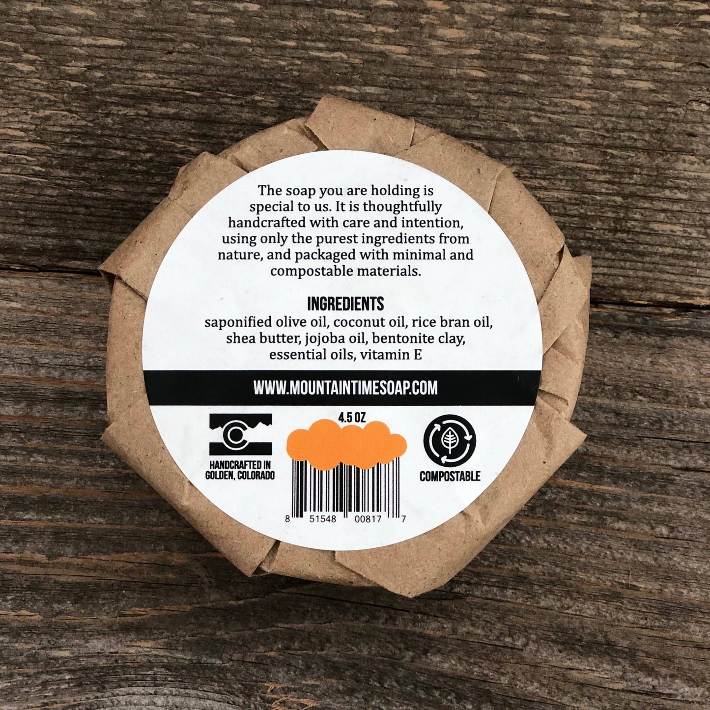 Shave Soap: Cinnamon + Sage