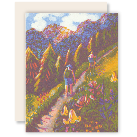 Hiking Together - Everyday Card