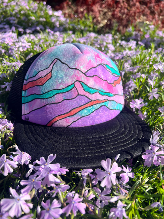 Mountain Vista Hat - Pinks