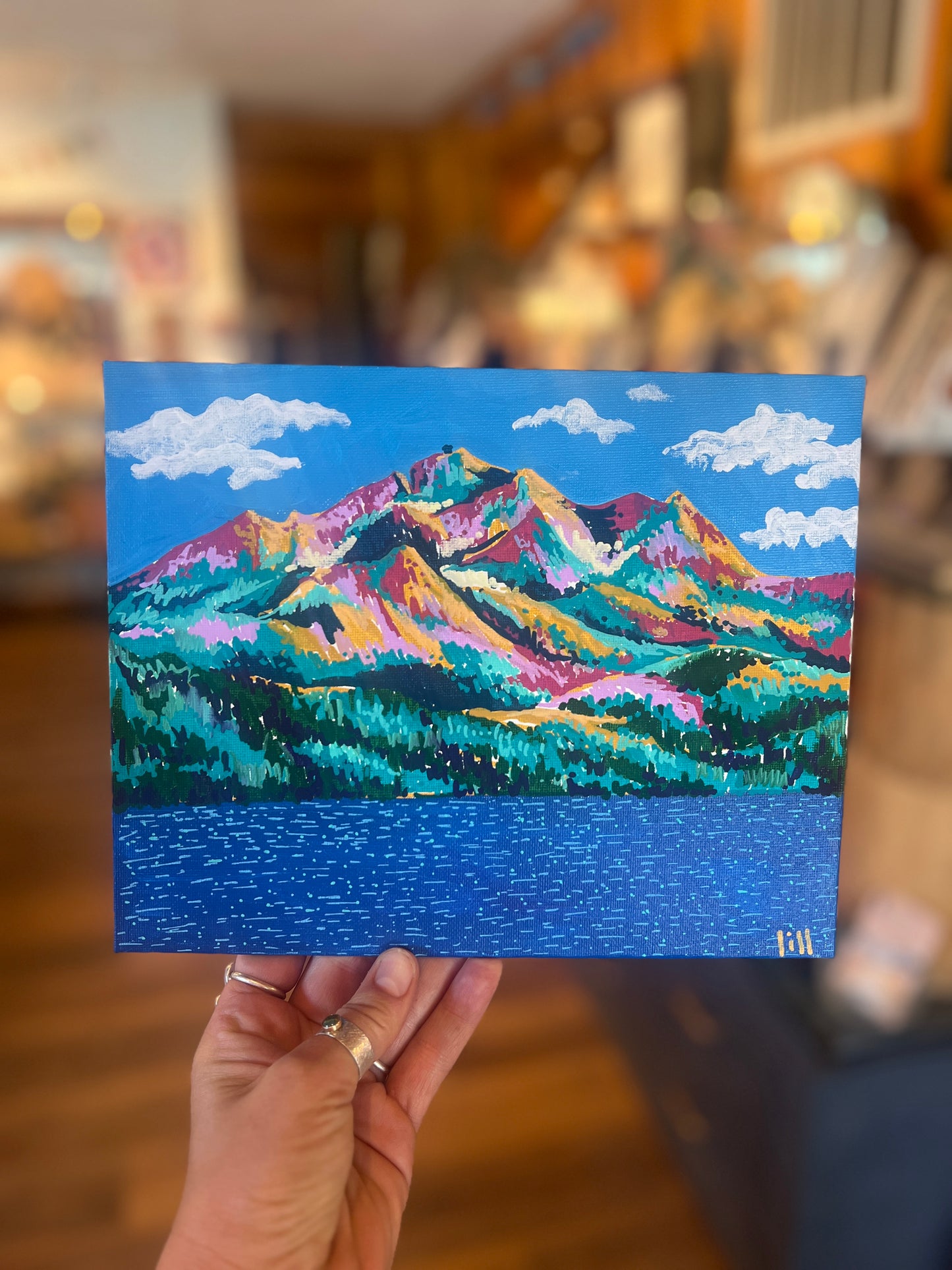 'I Dream About You" painting