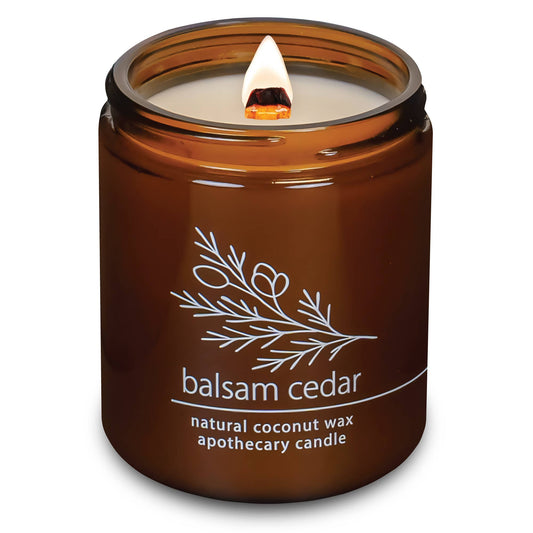 Balsam Cedar | 8 oz Apothecary Candle