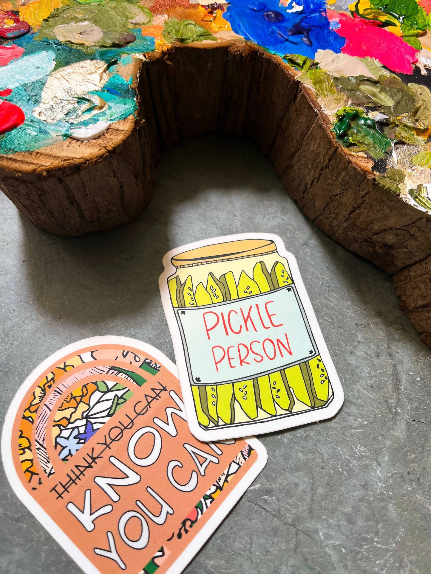 Pickle Person sticker