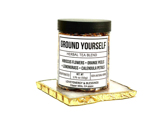 GROUND YOURSELF Handcrafted Herbal Tea Blend