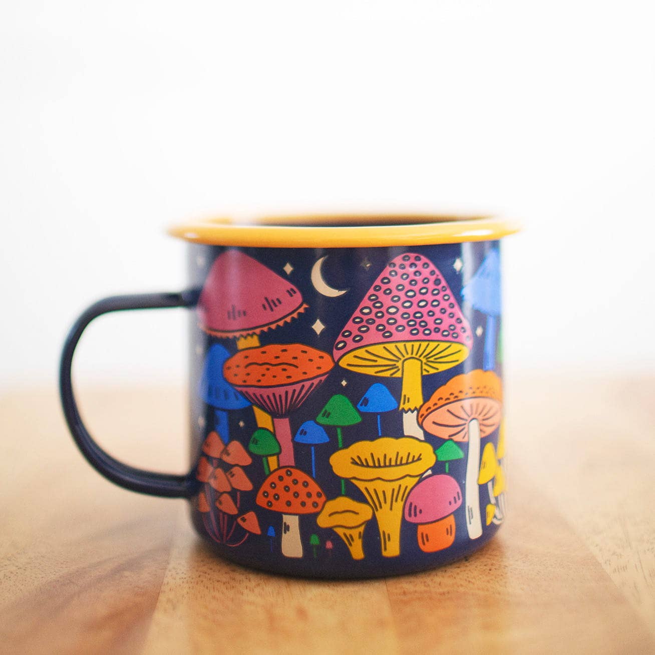 Enamel Mug | Midnight Mushroom