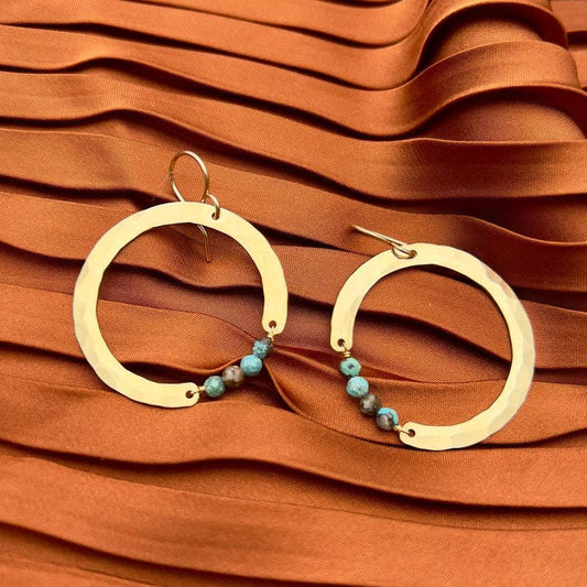 Handmade Halo Earrings