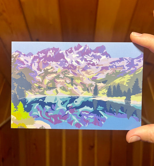 Sierra Buttes View Postcard