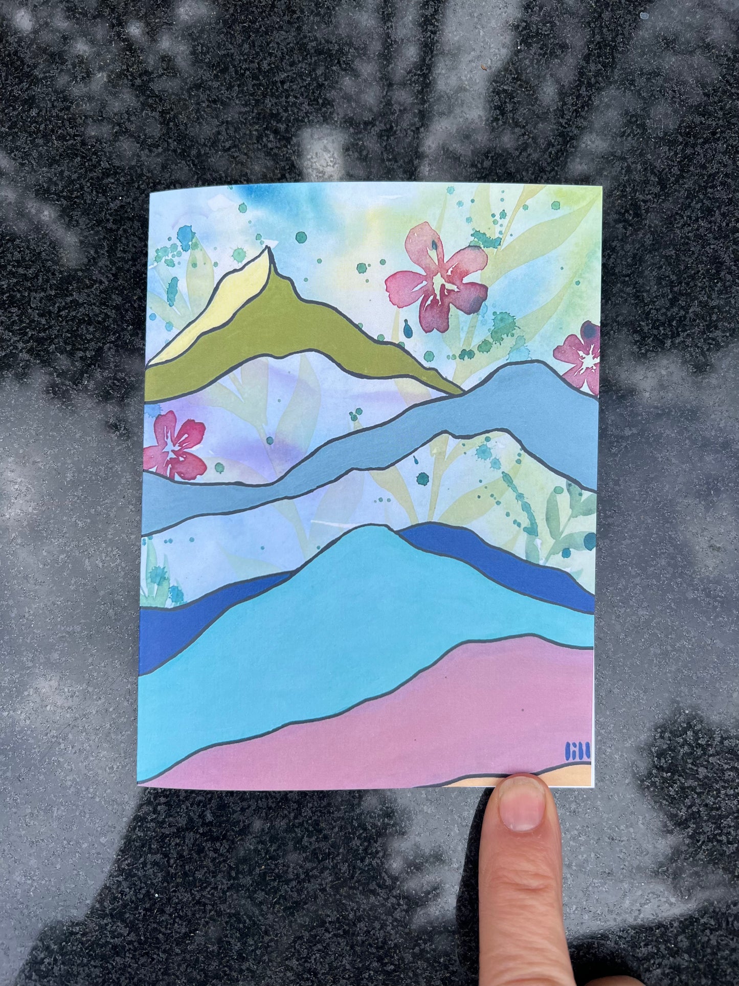 Spring in the Mountains Cards