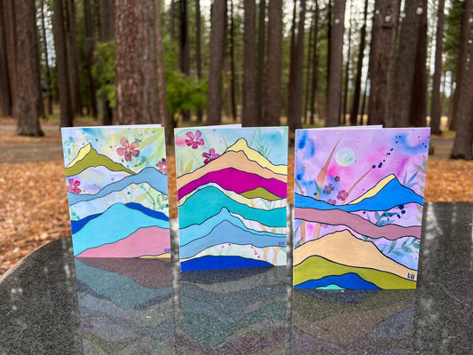 Spring in the Mountains Cards