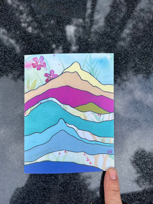Spring in the Mountains Cards