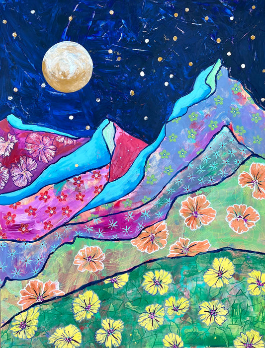 Mountain Garden Print