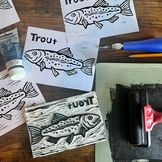 Introduction to Printmaking - Saturday, July 18, 4:30-7 pm