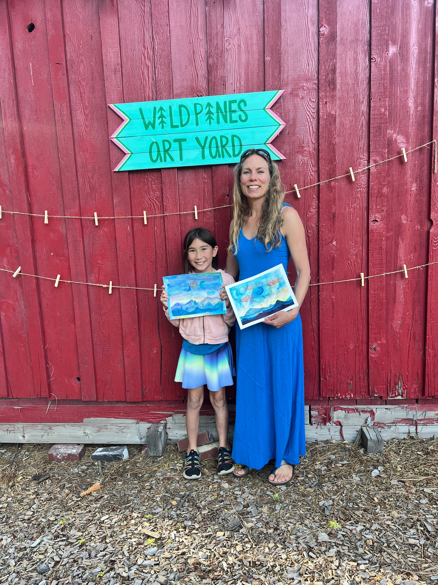 Watercolor Mountains & Moon Phases - Thursday July 2nd, 5:30-7:30pm