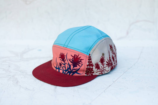 Wild Paintbrush 5 Panel Trail Hat