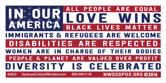 In Our America Sticker