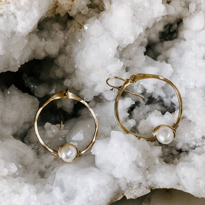 Dusk Earrings: 14k Gold Fill