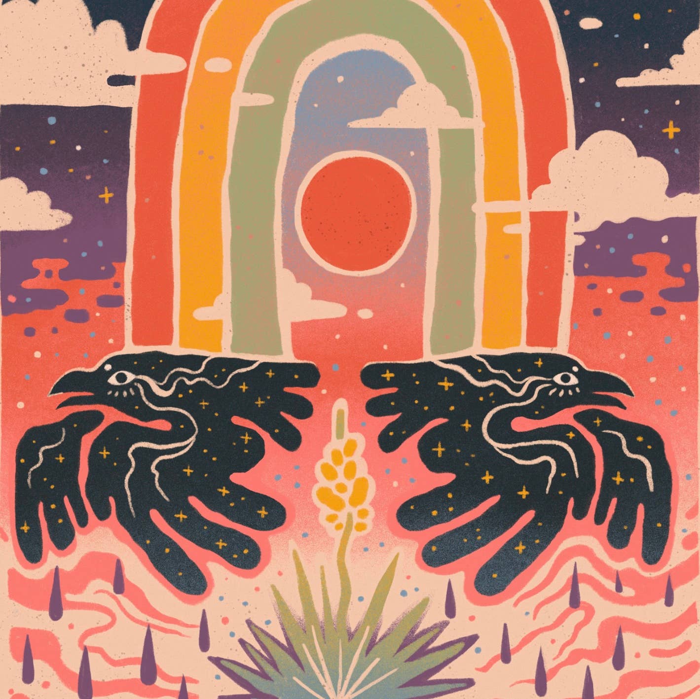 Monsoon Song Art Print