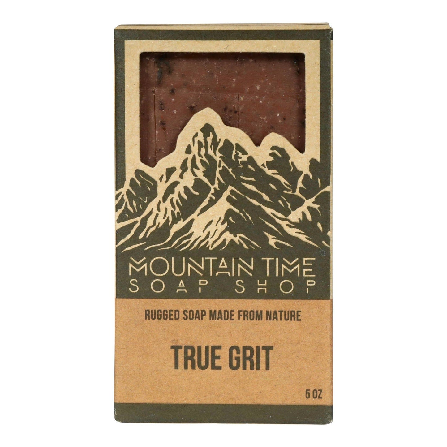 “Sixty Grit” All Natural Soap Bar