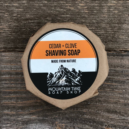 Shave Soap: Cedar and Clove