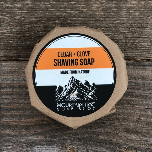 Shave Soap: Cinnamon + Sage