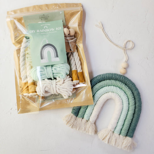 DIY Macrame Rainbow Kits