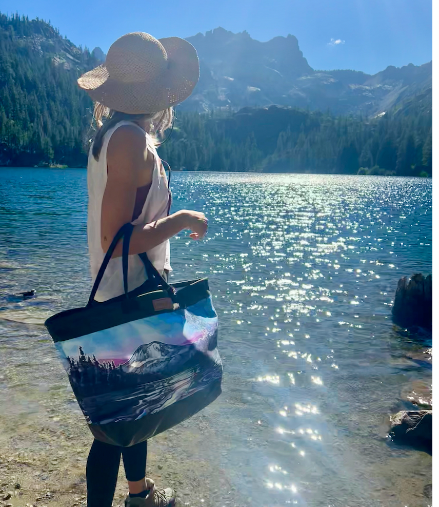 Free Range Artist Tote - Into the Vastness of Wishes