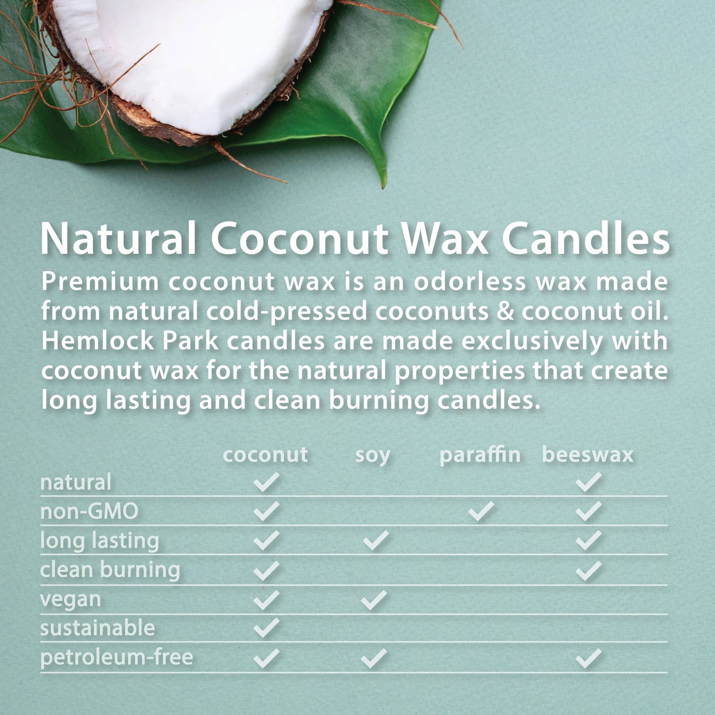 Hemlock Park 8oz Wood Wick Candle