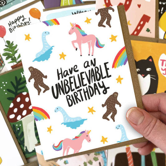 Unbelievable Birthday Card