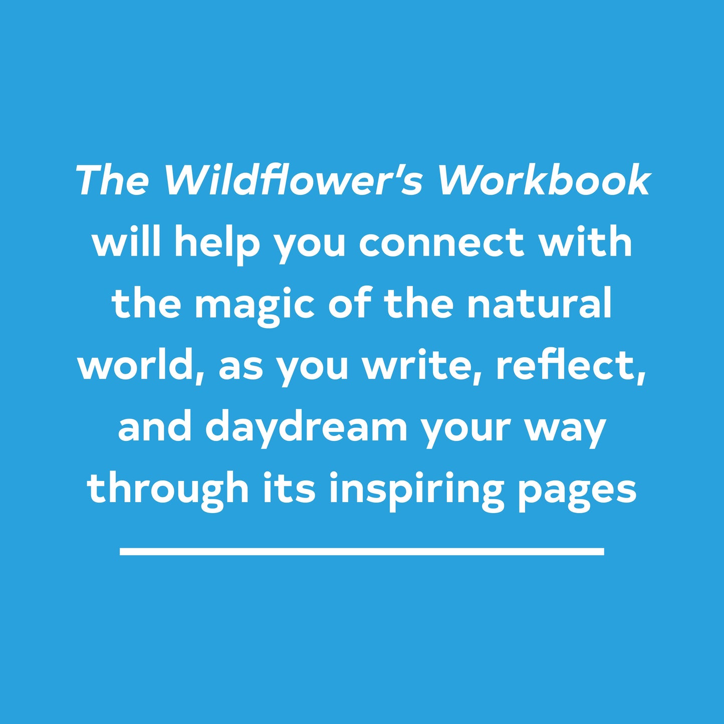 The Wildflower's Workbook