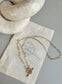 14k Gold Plated Link & Chain Necklace