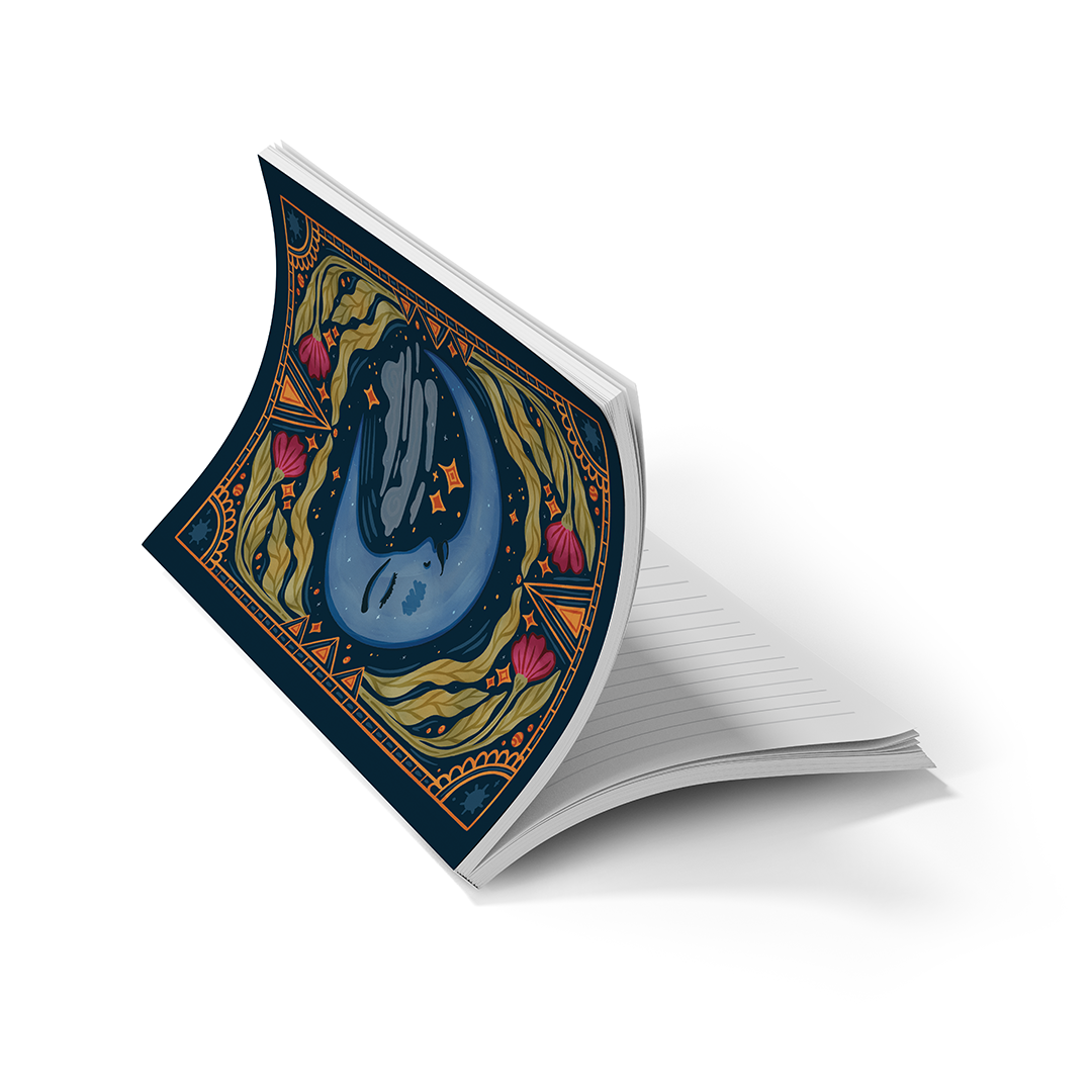 Moon Tarot  Soft Touch Journal