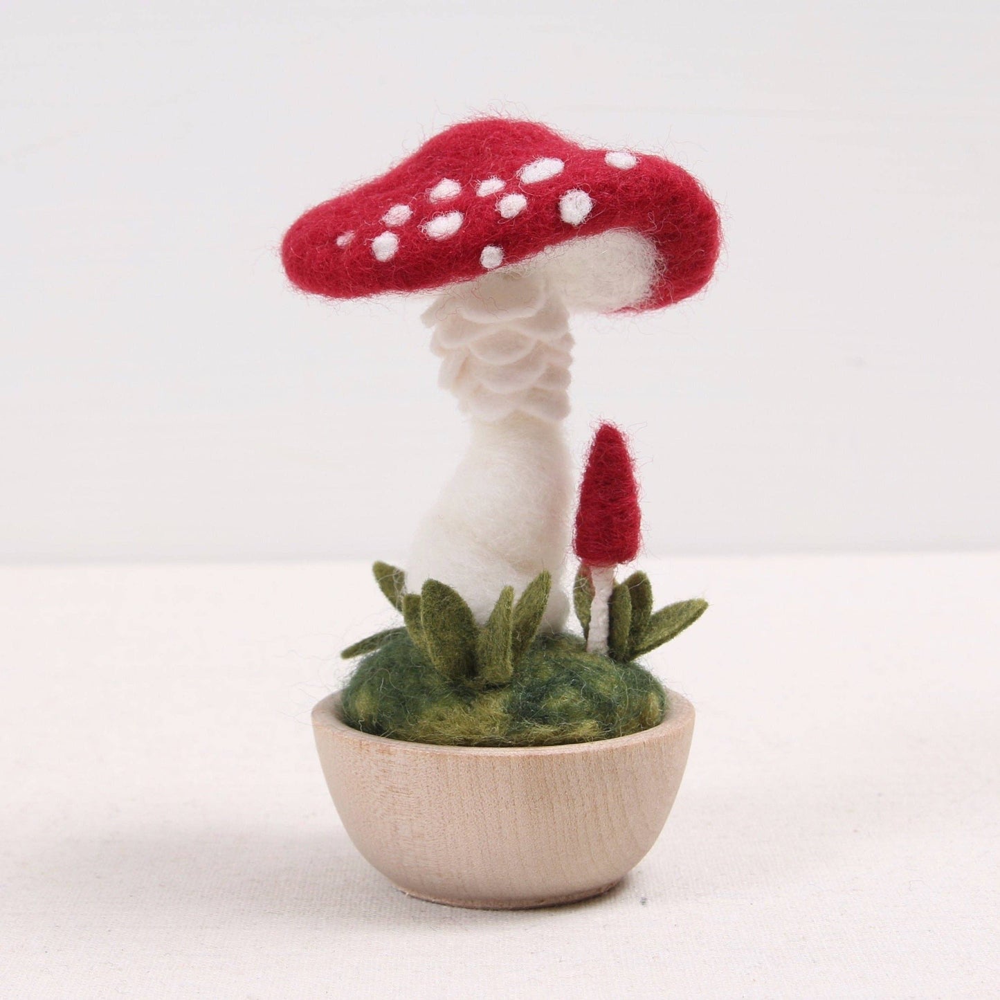 Needle Felting Kit - Crimson Toadstool