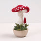 Needle Felting Kit - Crimson Toadstool