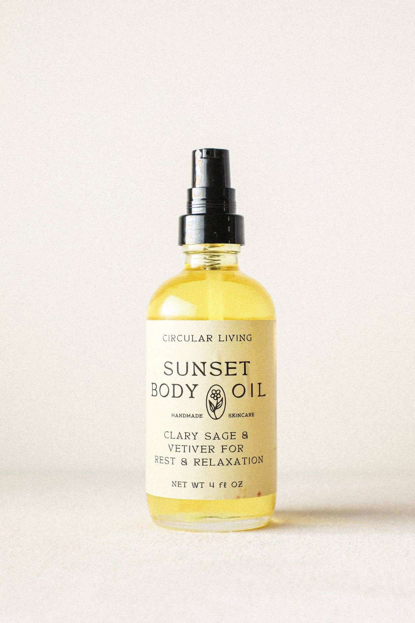 Sunset Body Oil, Clary Sage & Vetiver