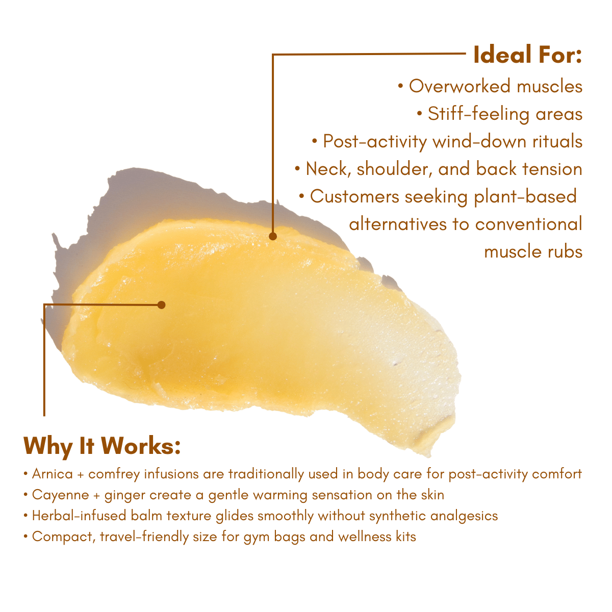 Muscle Joint Salve – Warming Relief in a Biodegradable Tube