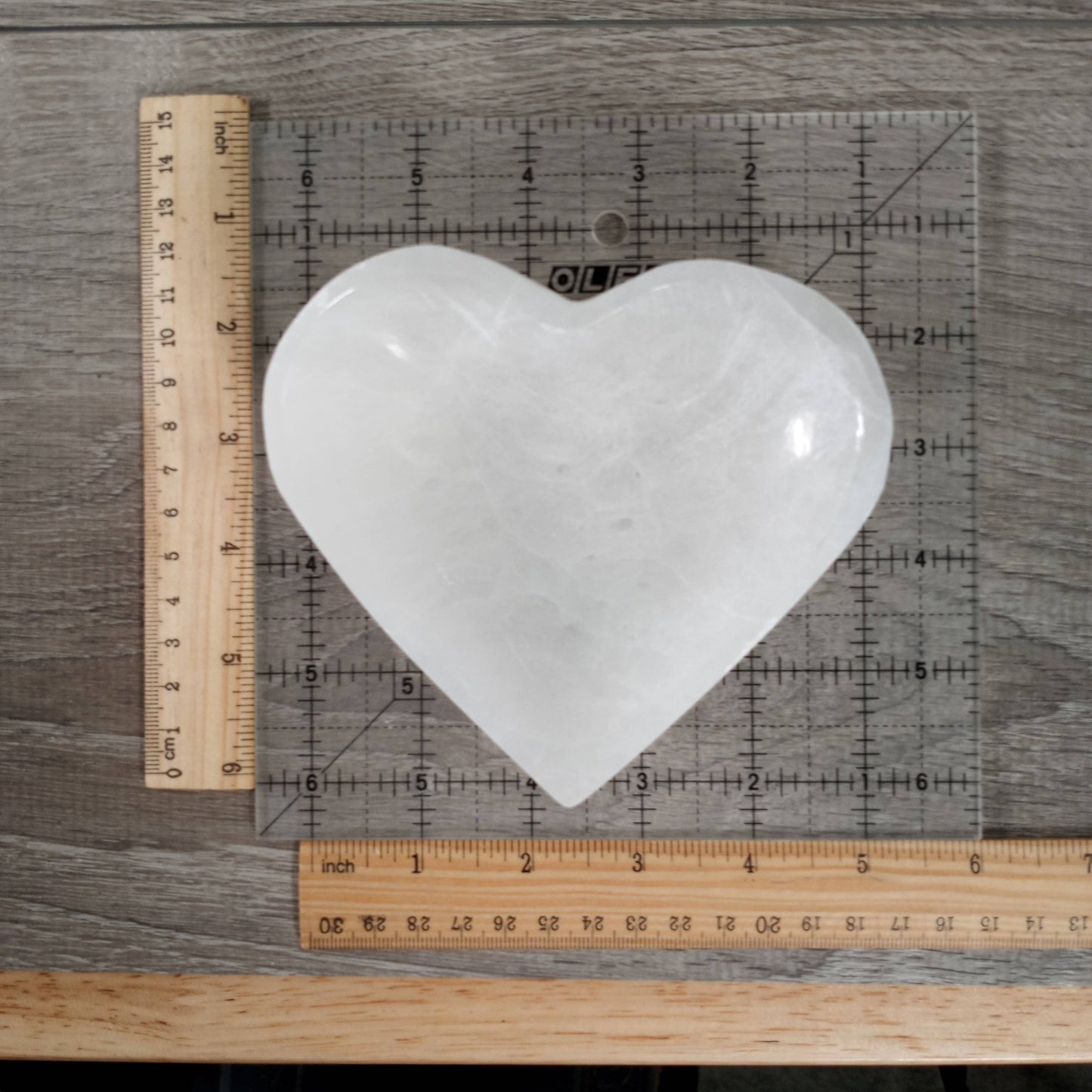 Heart Selenite Bowl