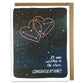 Written in the Stars - Wedding Card