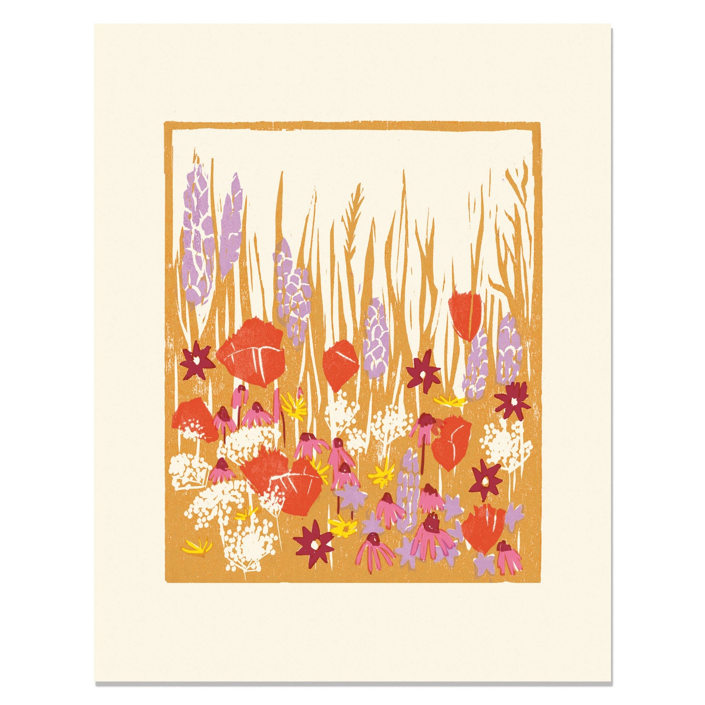 Wild Blooms Art Print