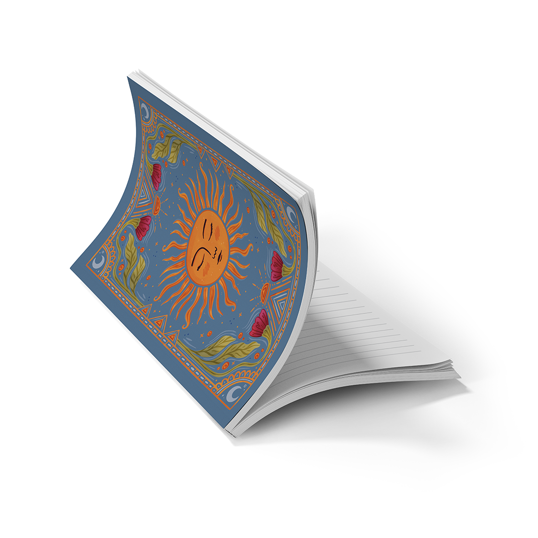 Sun Tarot  Soft Touch Journal