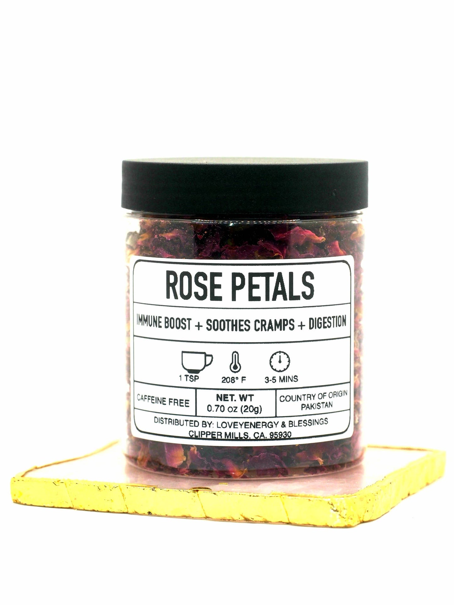 Rose Petals Tea Loose Leaf Tea Apothecary