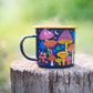 Enamel Mug | Midnight Mushroom