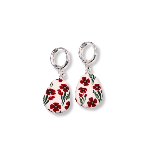 Red Poppy Huggies